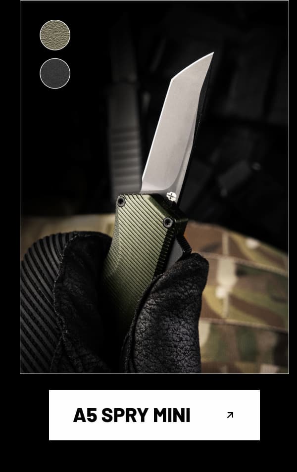 Shop Automatic OTF Knife A5 Spry Mini
