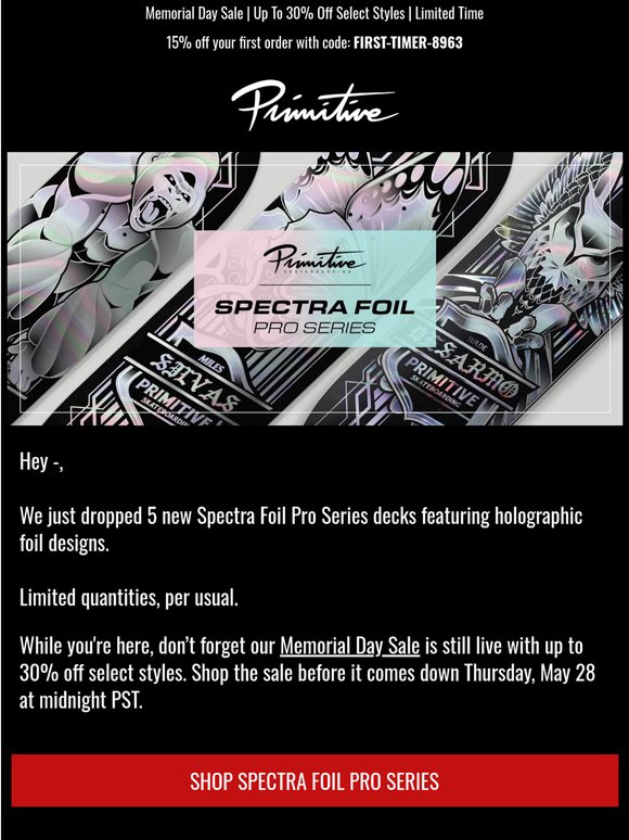 [NEW] Spectra Foil Pro Series