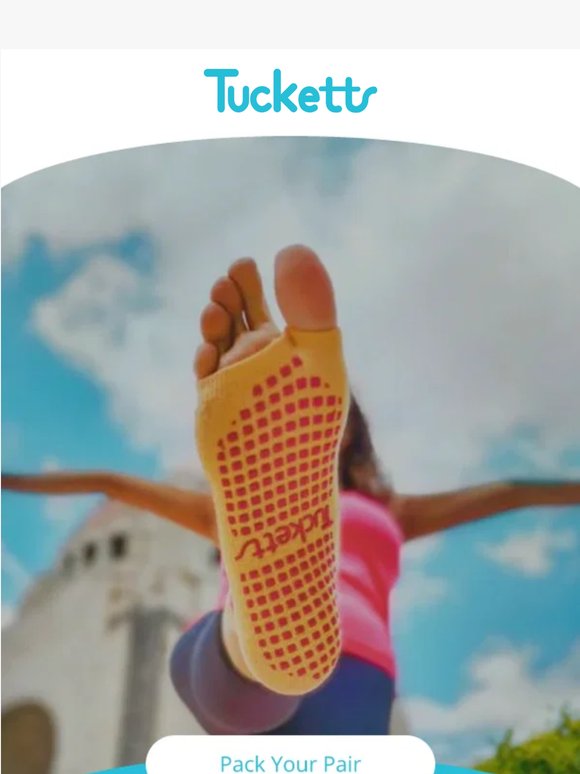 Summer travel tip: pack your grip socks