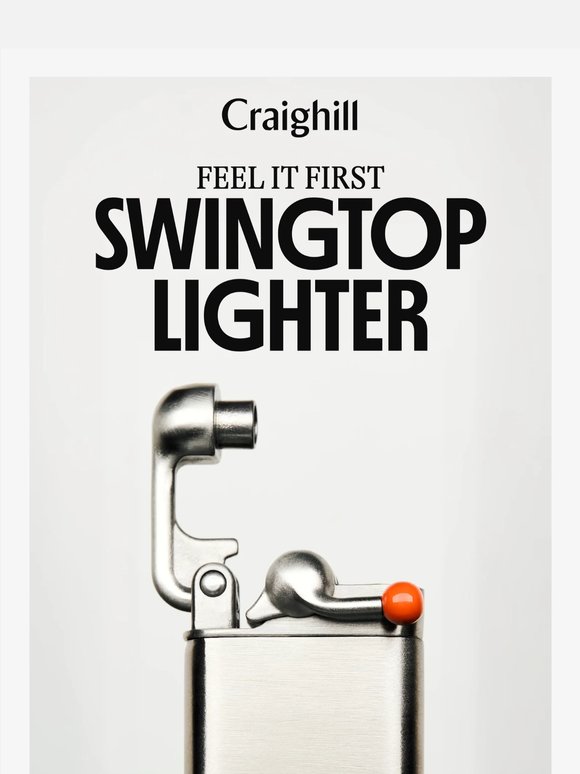 The Swingtop Lighter Is Coming