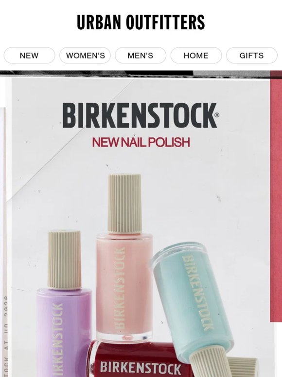 NEW 💅 	Birkenstock nail polish (!!)