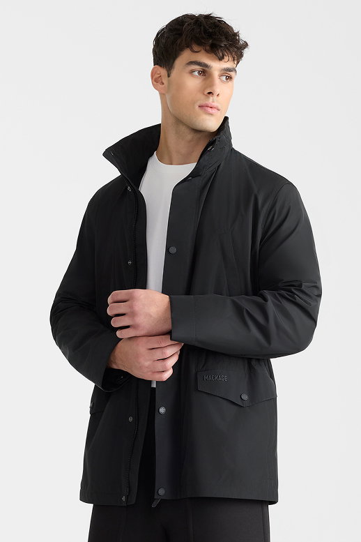 LIONEL Medium-Length Rain Jacket