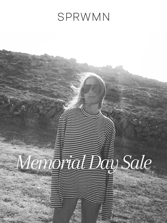 Memorial Day Sale Ends SOON