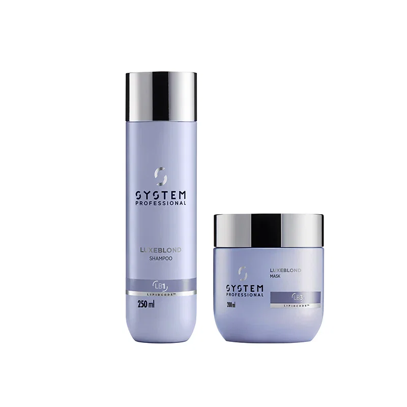 Image of Wella system professional luxeblond kit - shampoo luxeblond 250 ml e mask luxeblond 200 ml