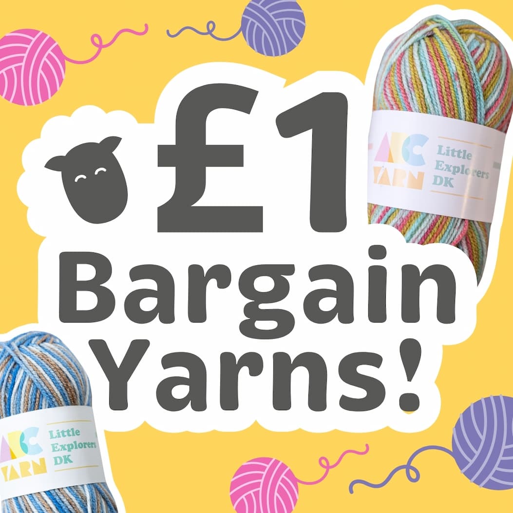 £1 Bargain Yarns