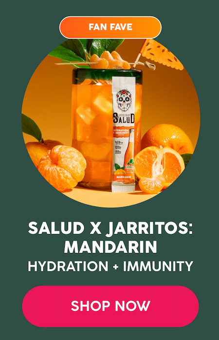 Salud x Jarritos: Mandarin | Hydration + Immunity | Shop Now