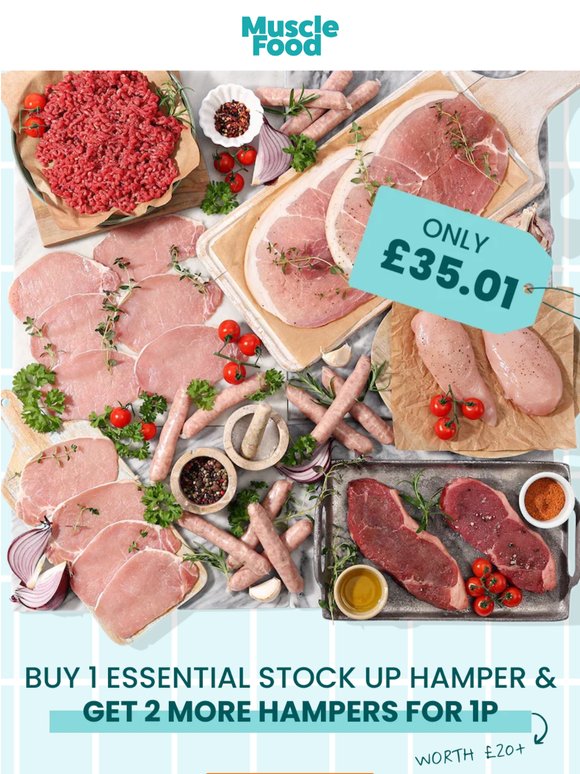 Your £35.01 Payday Stock Up Is Here 🎉