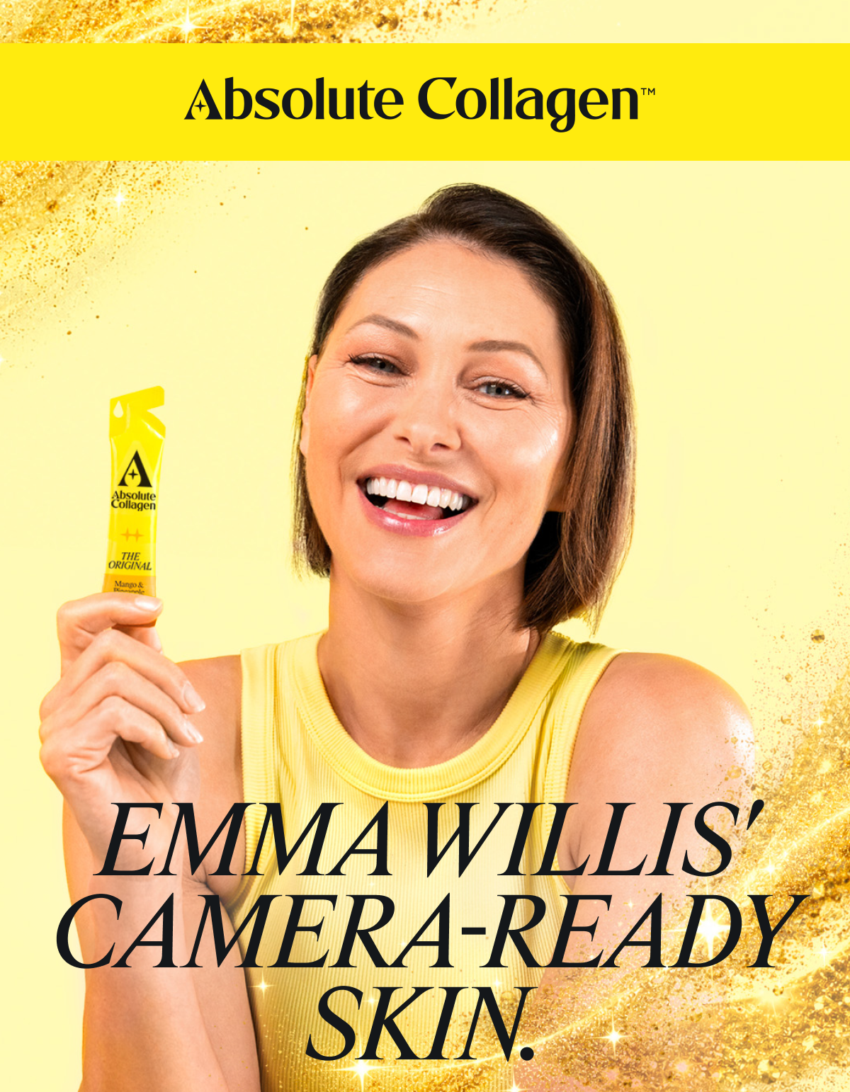 Emma Willis' camera-ready skin.