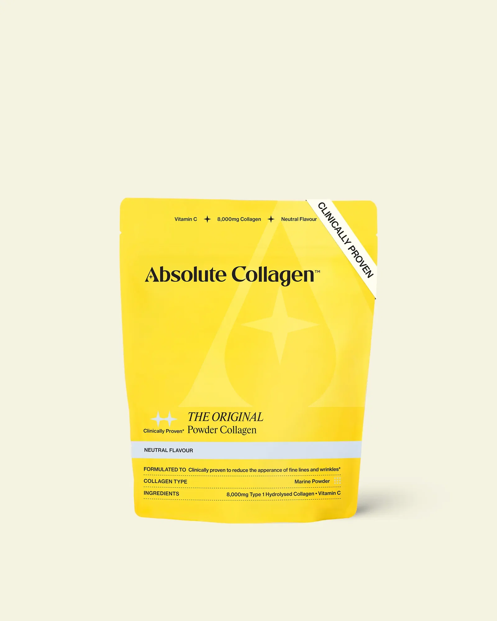 Image of Marine Collagen Powder Supplement Pouch, 227g, 28 Day Subscription