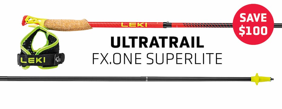 Save 40% on ULTRATRAIL FX.One SUPERLITE trail running poles - Shop Now