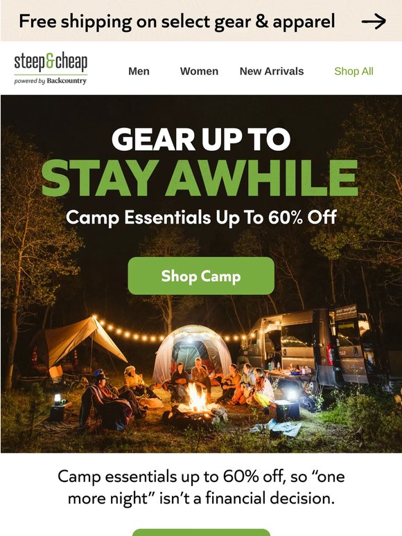 🏕️ Permission to overstay your reservation