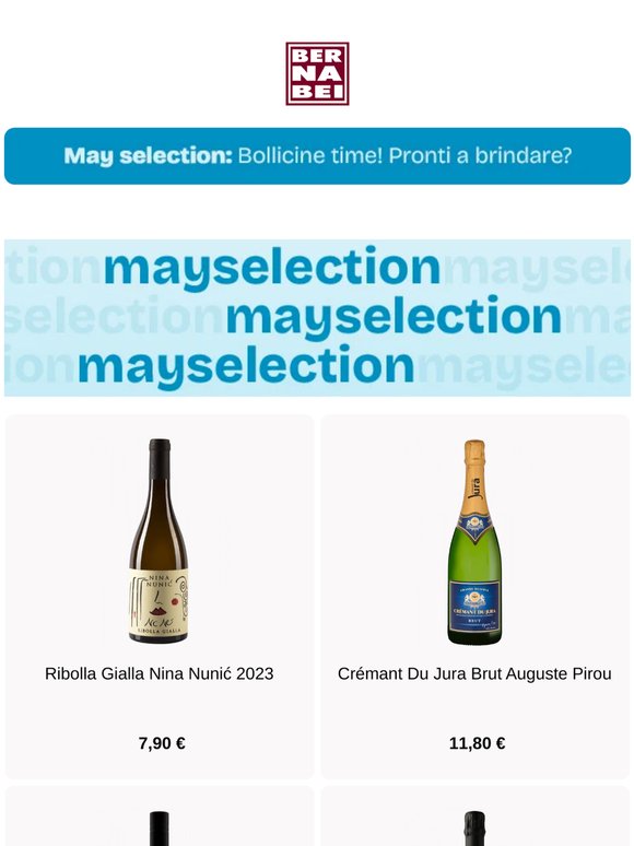 Corri 🚴🏻‍♂️ c'è la May Selection!