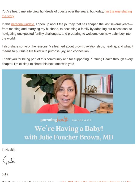 Life Update: We're Having a Baby!