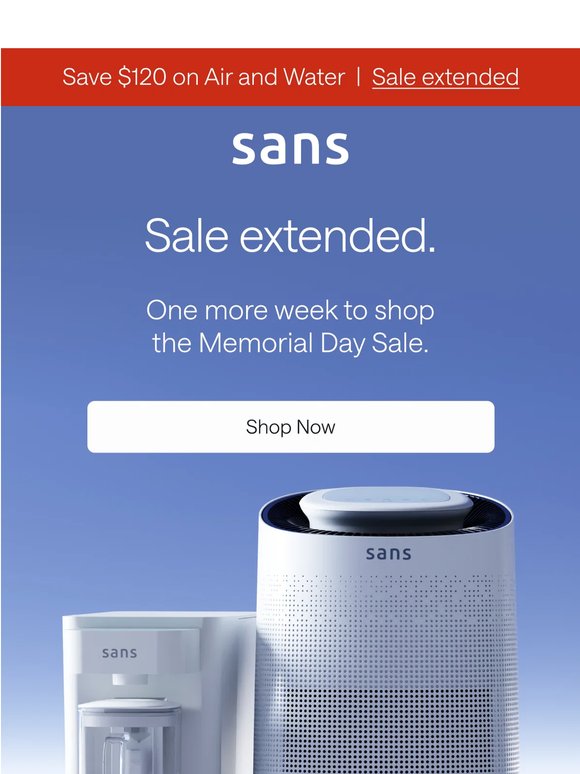 Good news. We heard you.