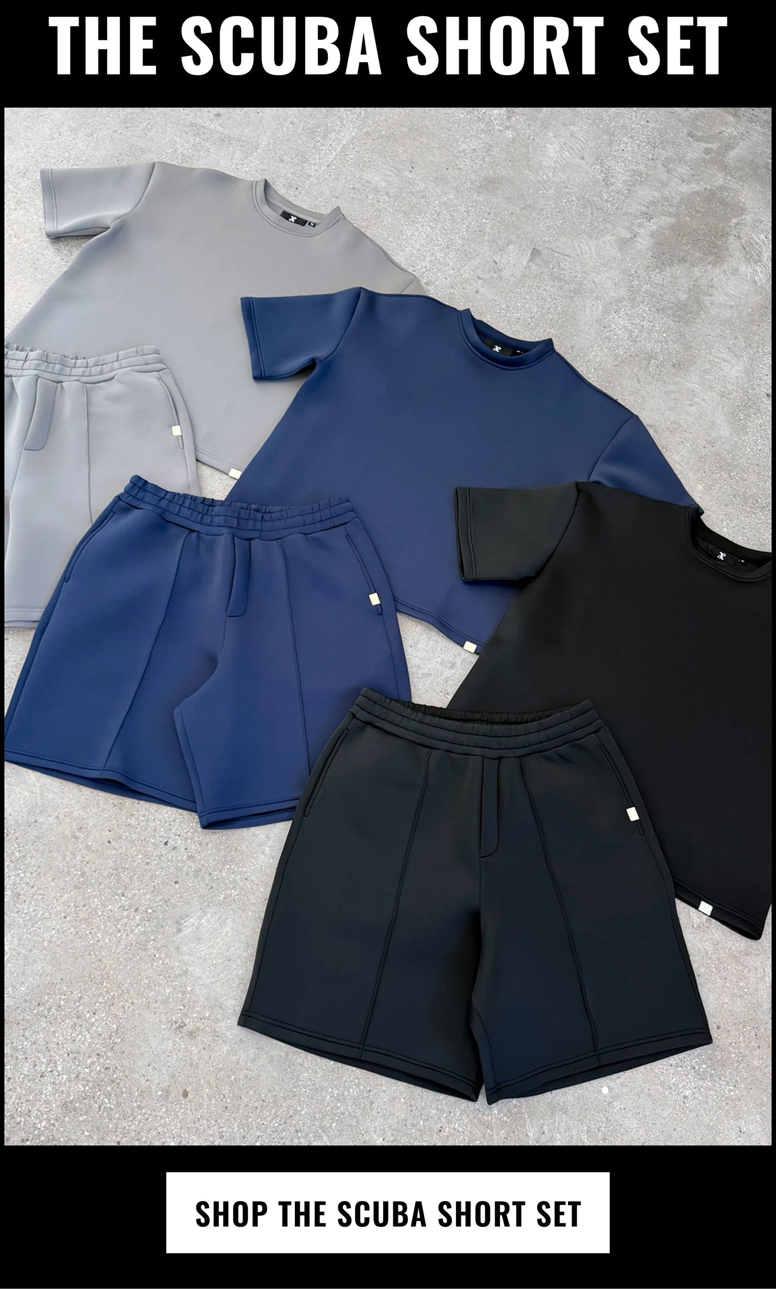 THE SCUBA SHORT SET