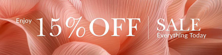 Spring Holiday Sale - 15% off everything 