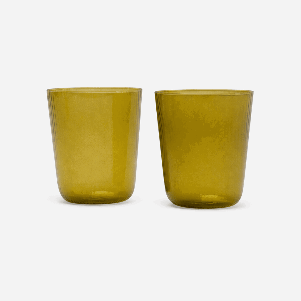 Citrine Green Luisa Acqua | Set of 2