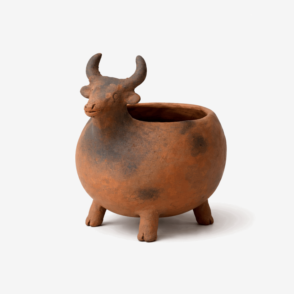 Maceta Vaca Clay Planter | Small