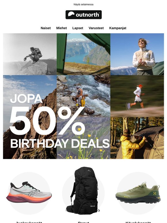 Jopa 50 % kaikesta aktiiviseen kesään