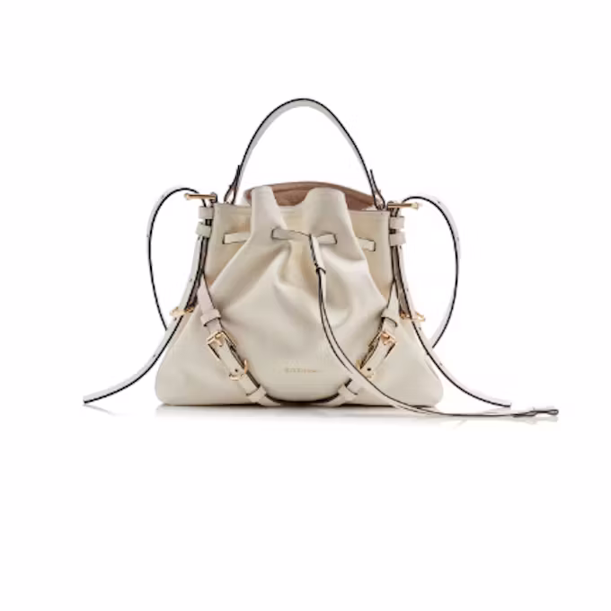 Voyou Small Leather Bucket Bag