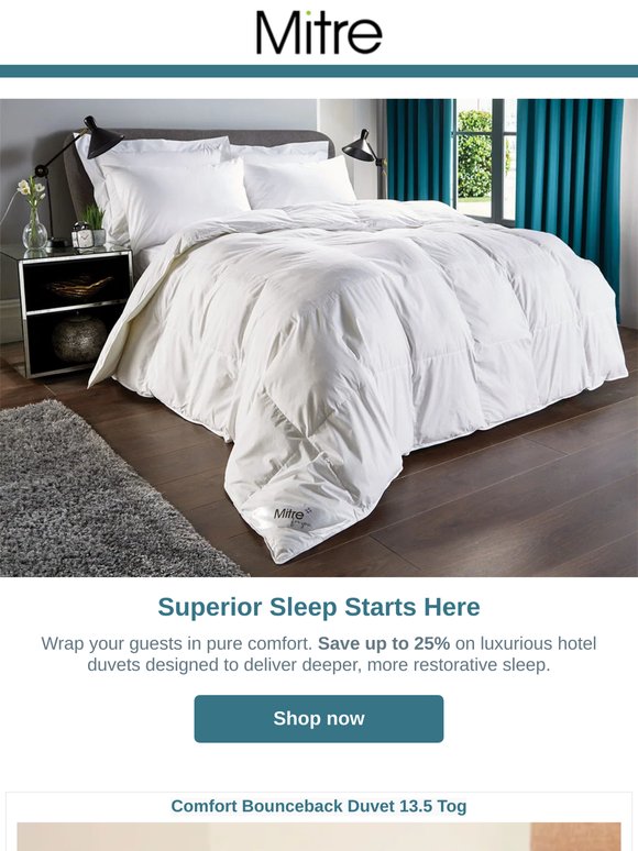 Superior sleep starts here
