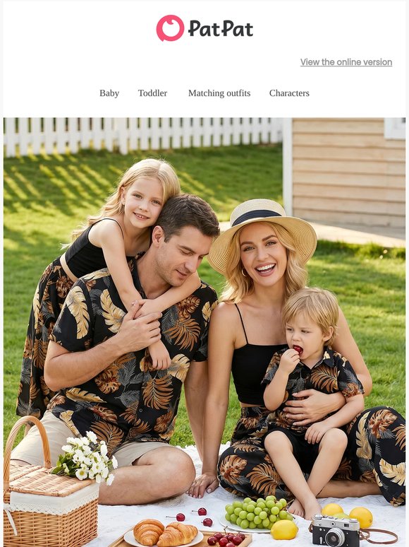 Backyard Dress Code? Matching 😍