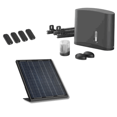 Motorisation portail coulissant solaire