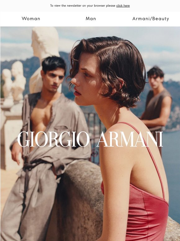 Discover Giorgio Armani Mare: Summer Reflections