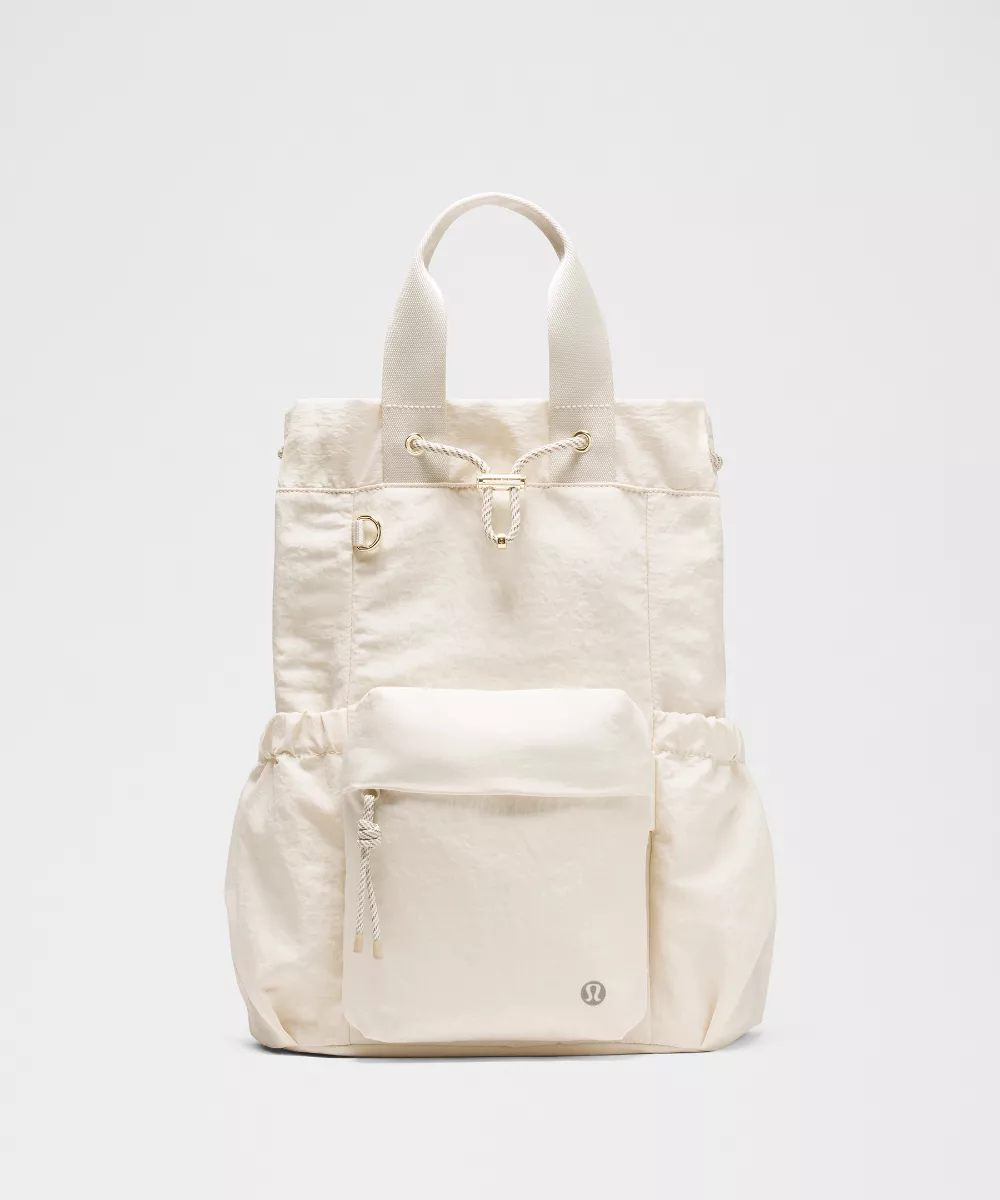 2-in-1 Drawstring Bucket Bag