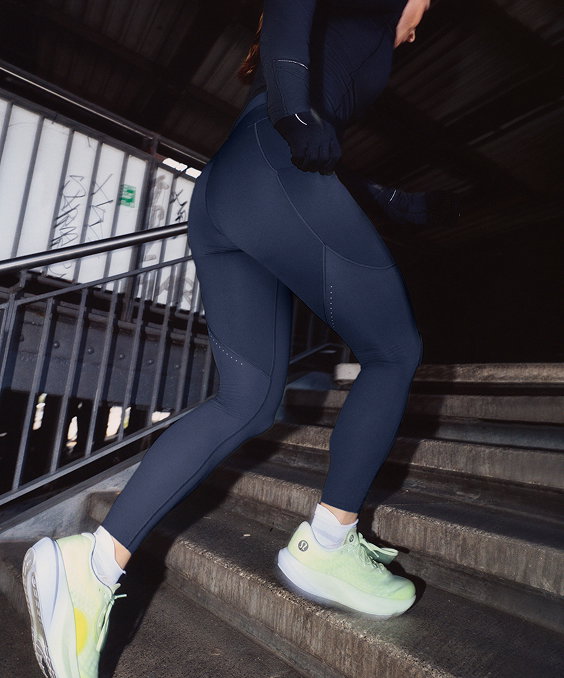 Woman wearing Fast and Free High-Rise Tight