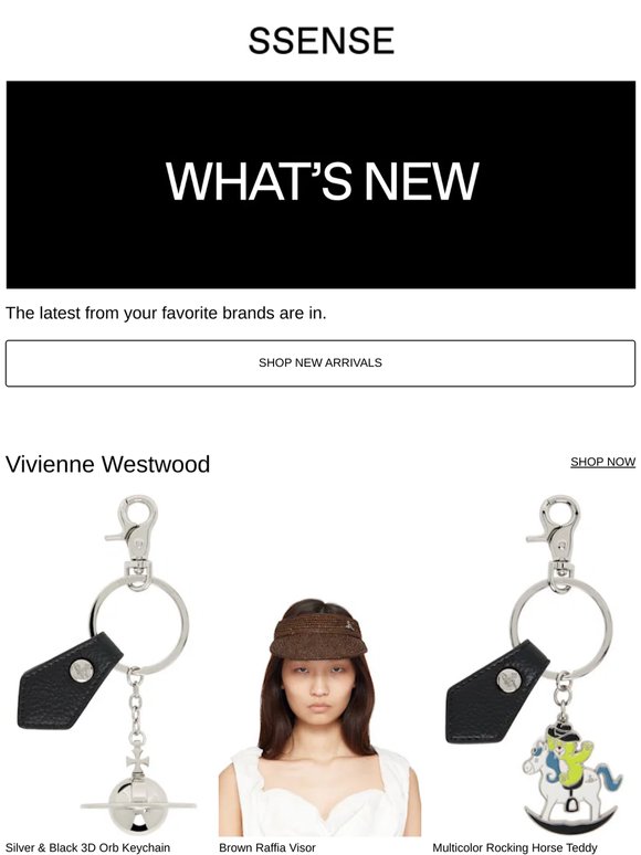 New Arrivals from Vivienne Westwood, JACQUEMUS, and Acne Studios