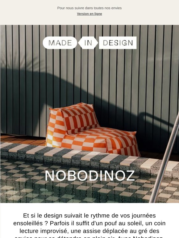 Nobodinoz | Design nomade et playful en stock