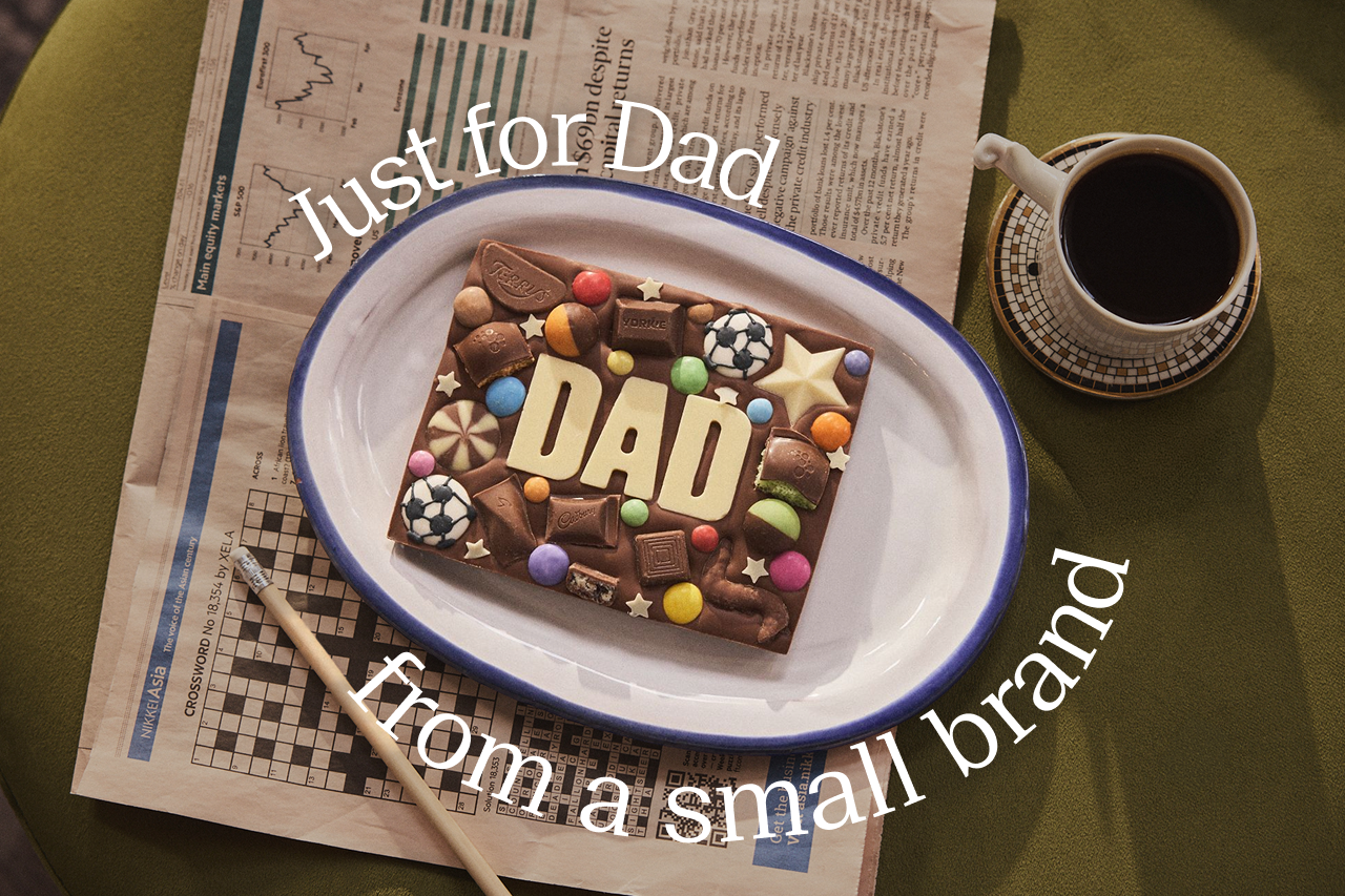 Just for Dad from a small brand