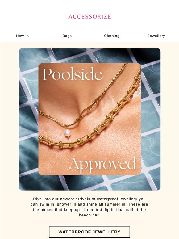 Summer-proof your jewellery stack 🌊