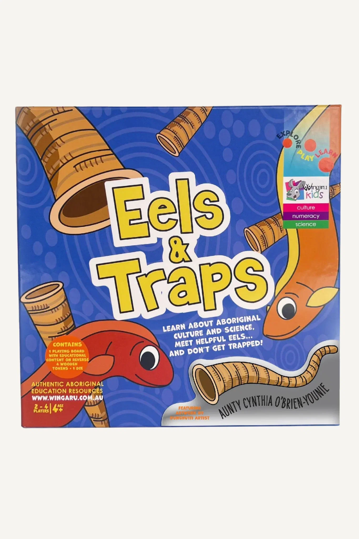 Image of Eels and Traps Board Game