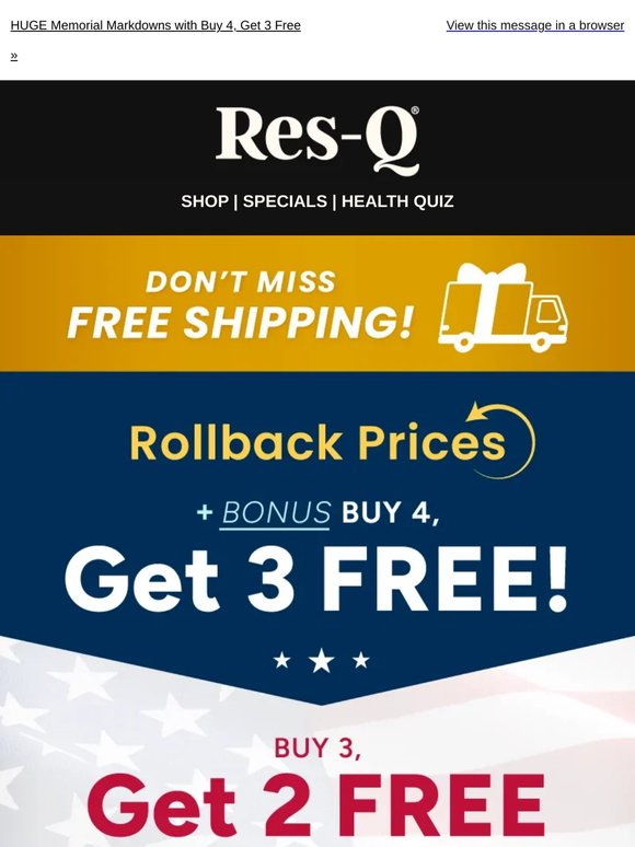 FREE Shipping + 7 Bottles for the Price of 4?! 😮