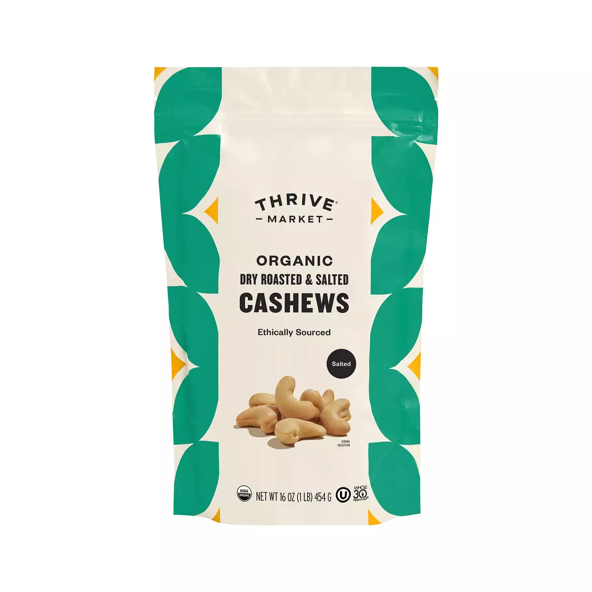 Organic Dry Roasted & Salted Cashews