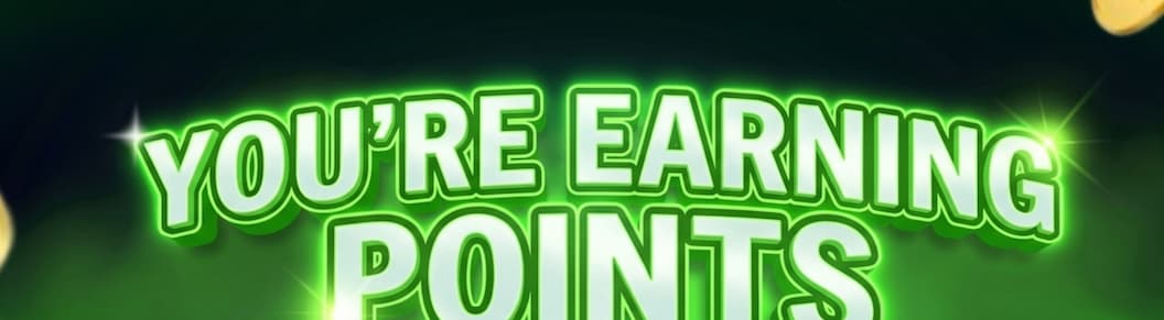 YOU'RE EARNING POINTS THE HARD WAY. 