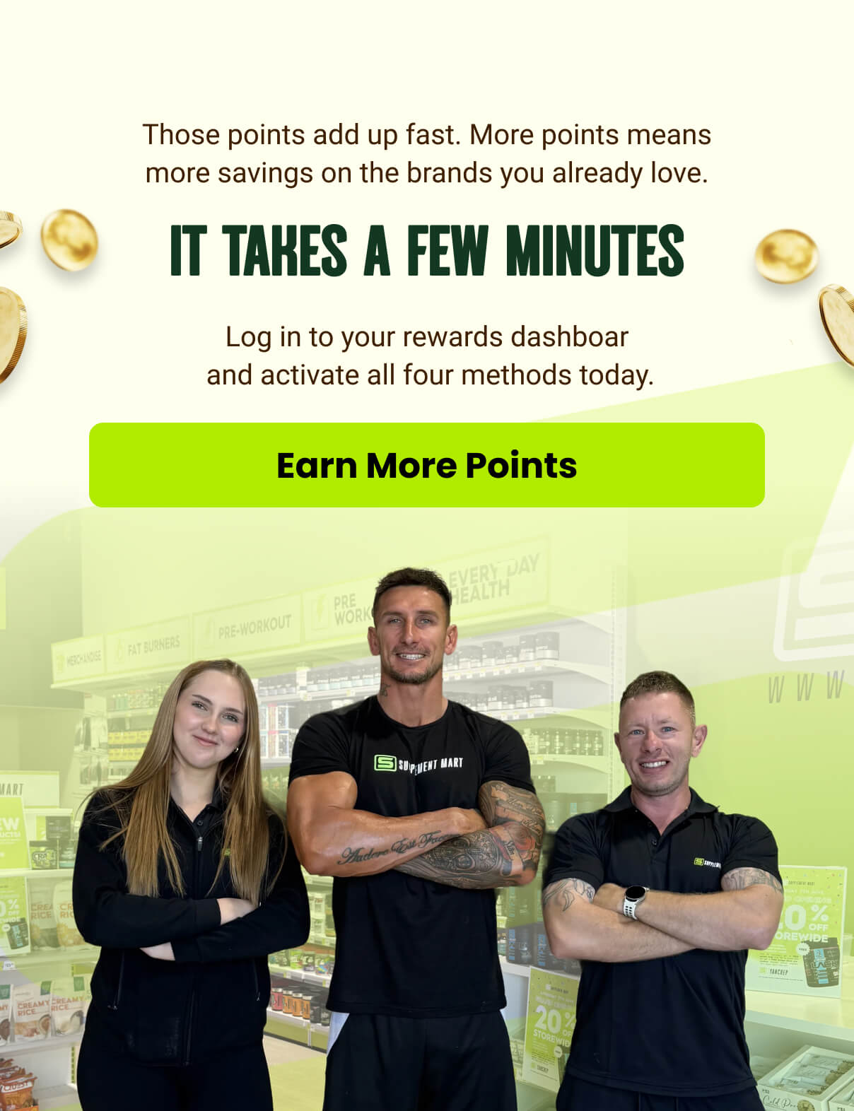 IT TAKES A FEW MINUTES 