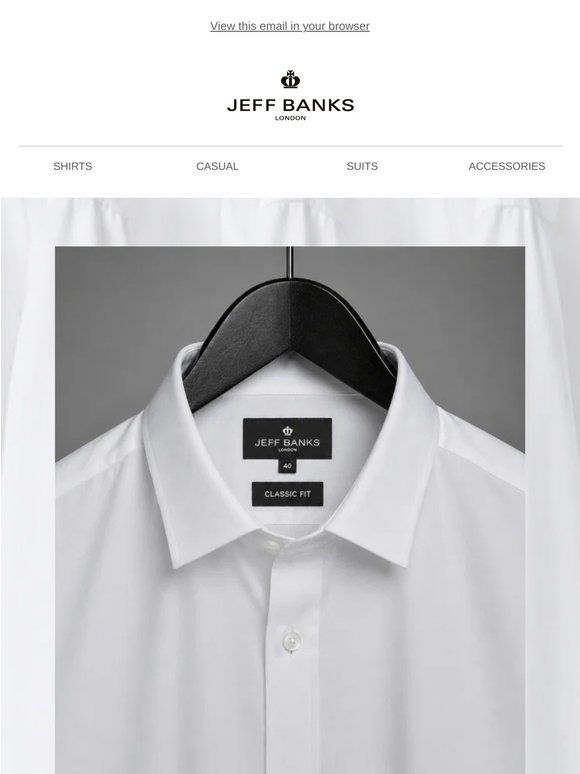 The essential white shirt