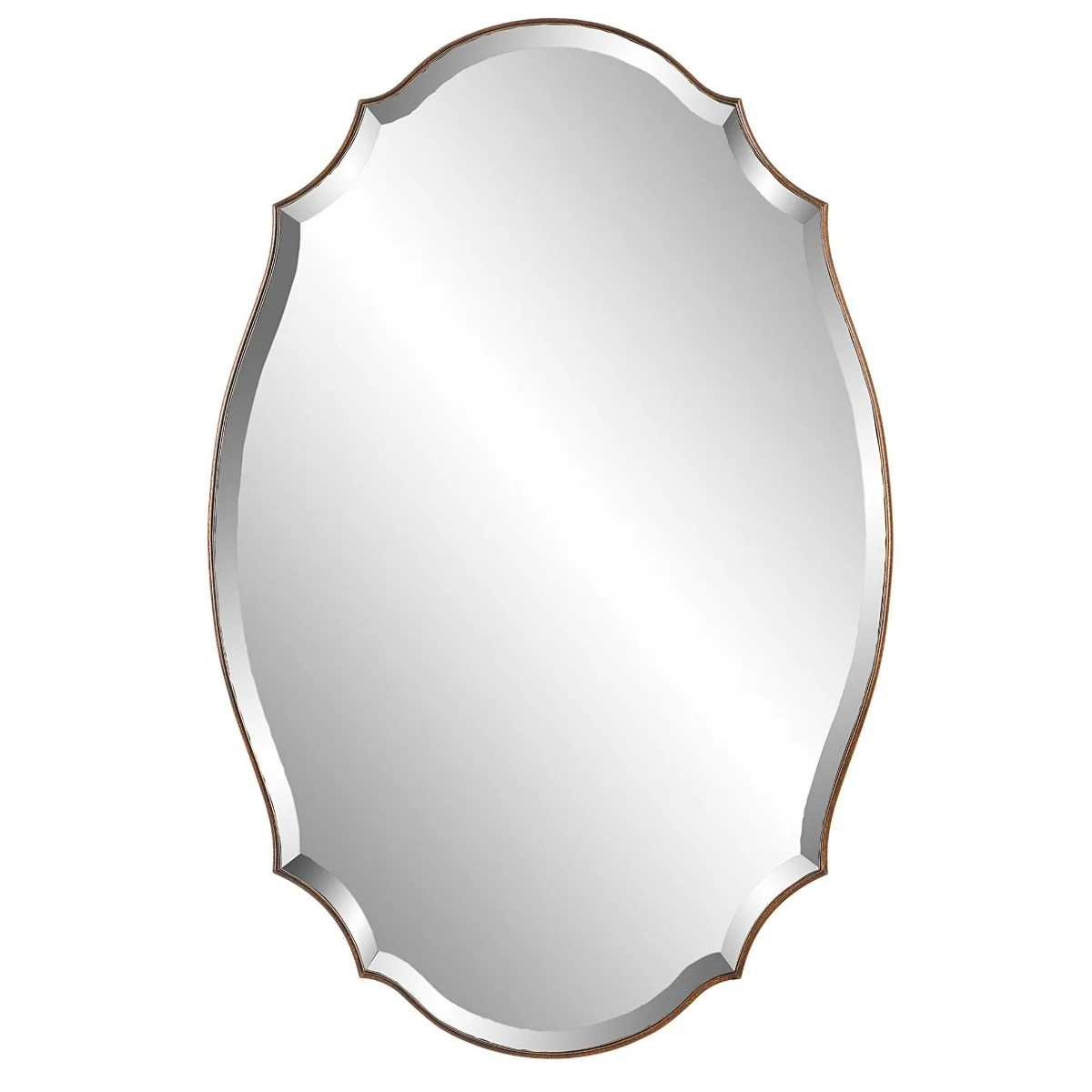 Image of Aida Mirror 107x70cm - Bronze & Gold Finish