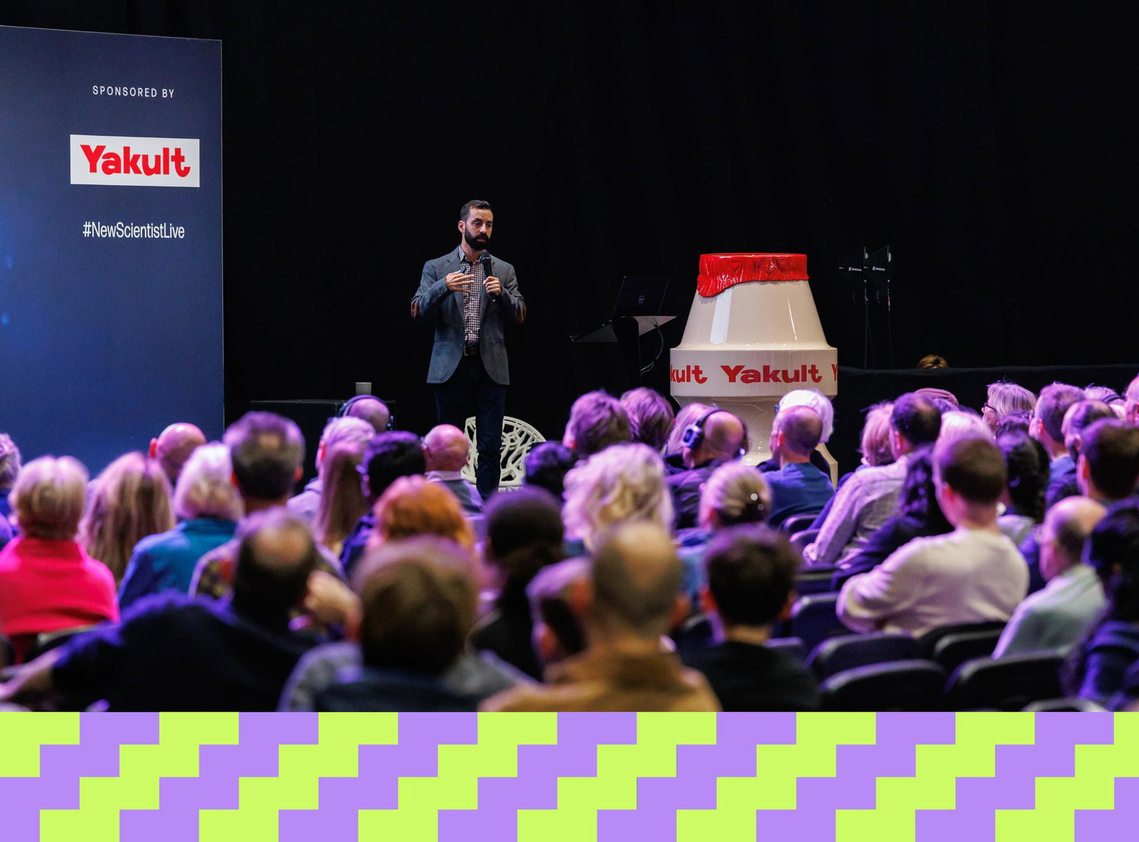 Talks at New Scientist Live. Links to site