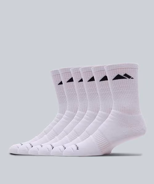 Form Core Cushioned 6 Pack Sock