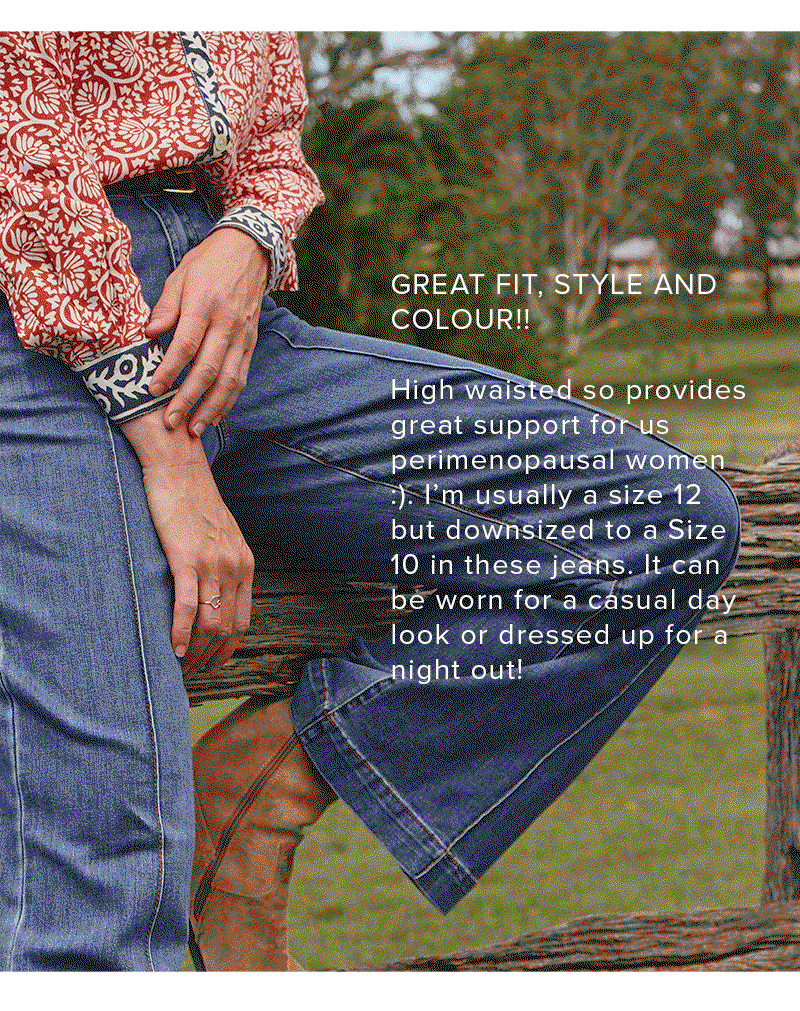Shop Wide Leg Denim Jeans