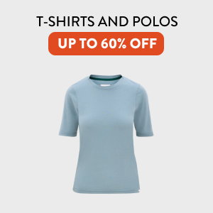 T-shirts and polos | Up to 60% off