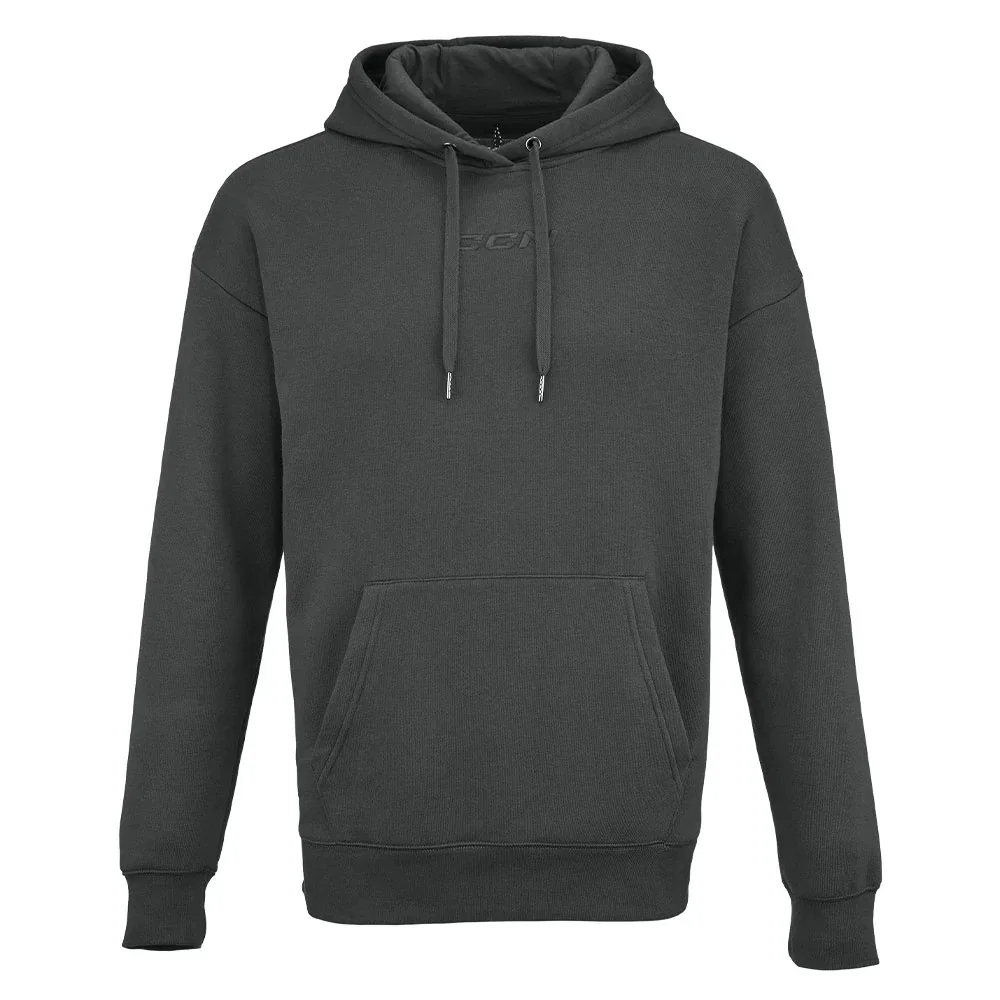 Image of CCM Core Drop Shoulder Adult Black Hoodie