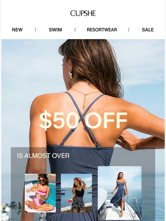 Bad News? $50 Off Expires Soon.