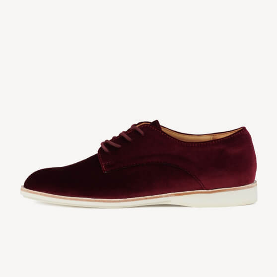 Derby Dark Cherry Velvet