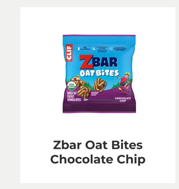 Zbar Oat Bites Chocolate Chip