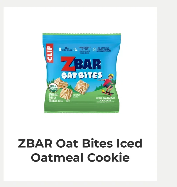 Zbar Oat Bites Iced Oatmeal Cookie